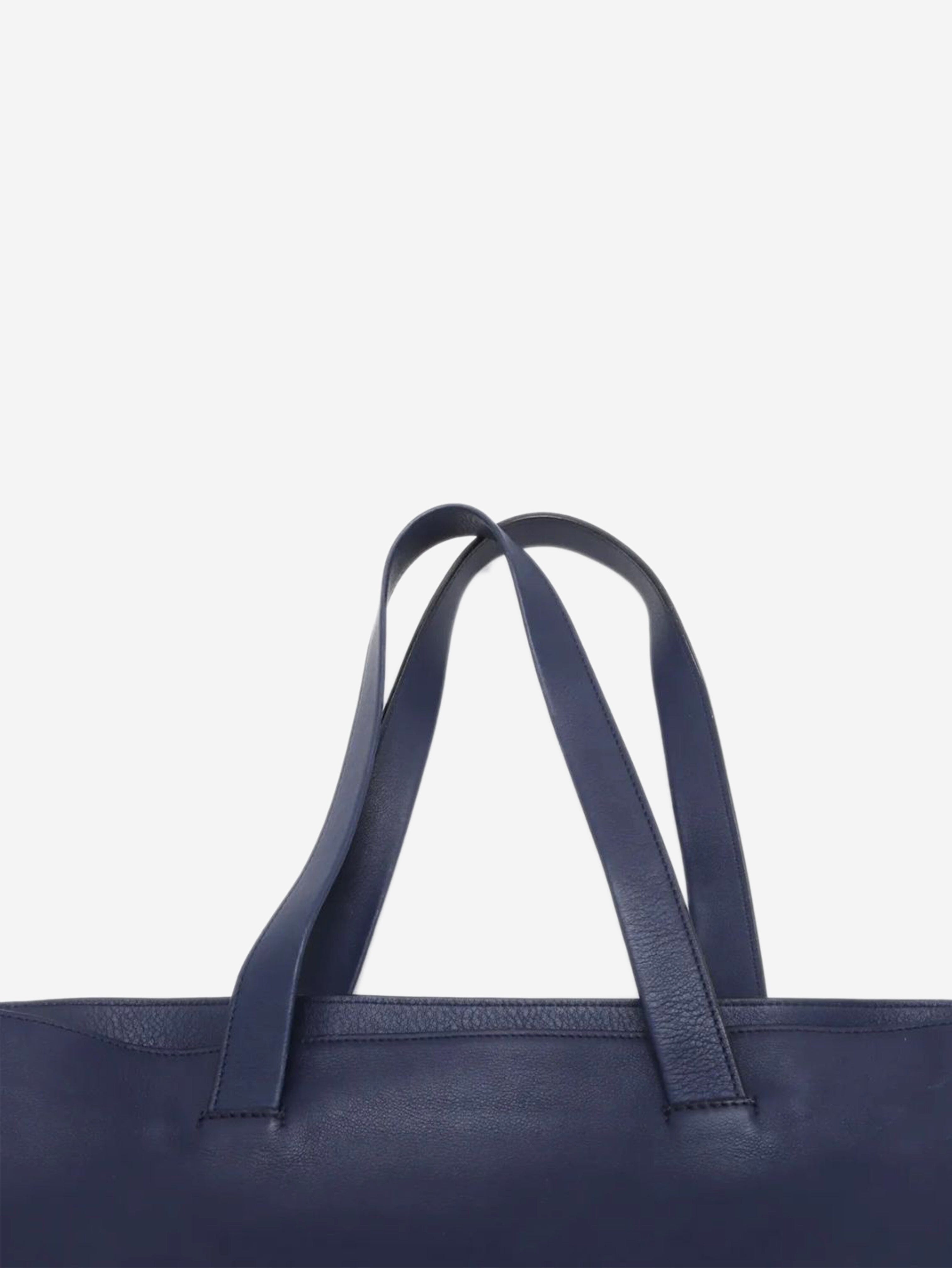 Blue Anagram Leather tote bag Tote Bags Loewe 