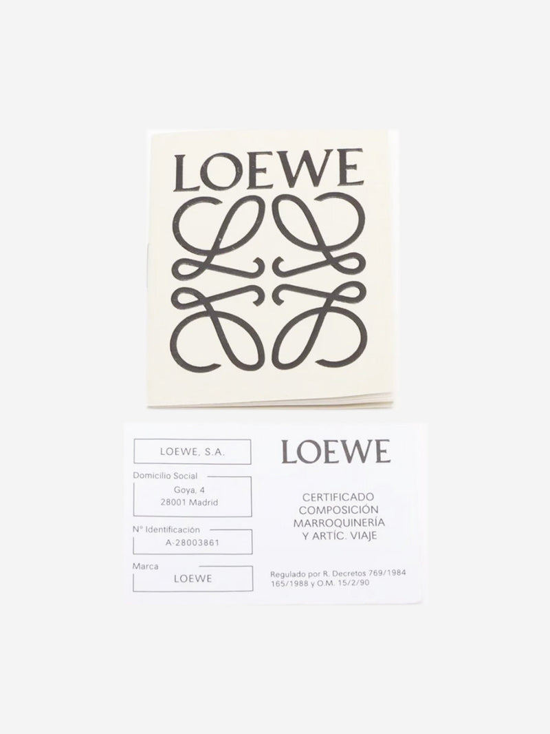 Blue Anagram Leather tote bag Tote Bags Loewe 