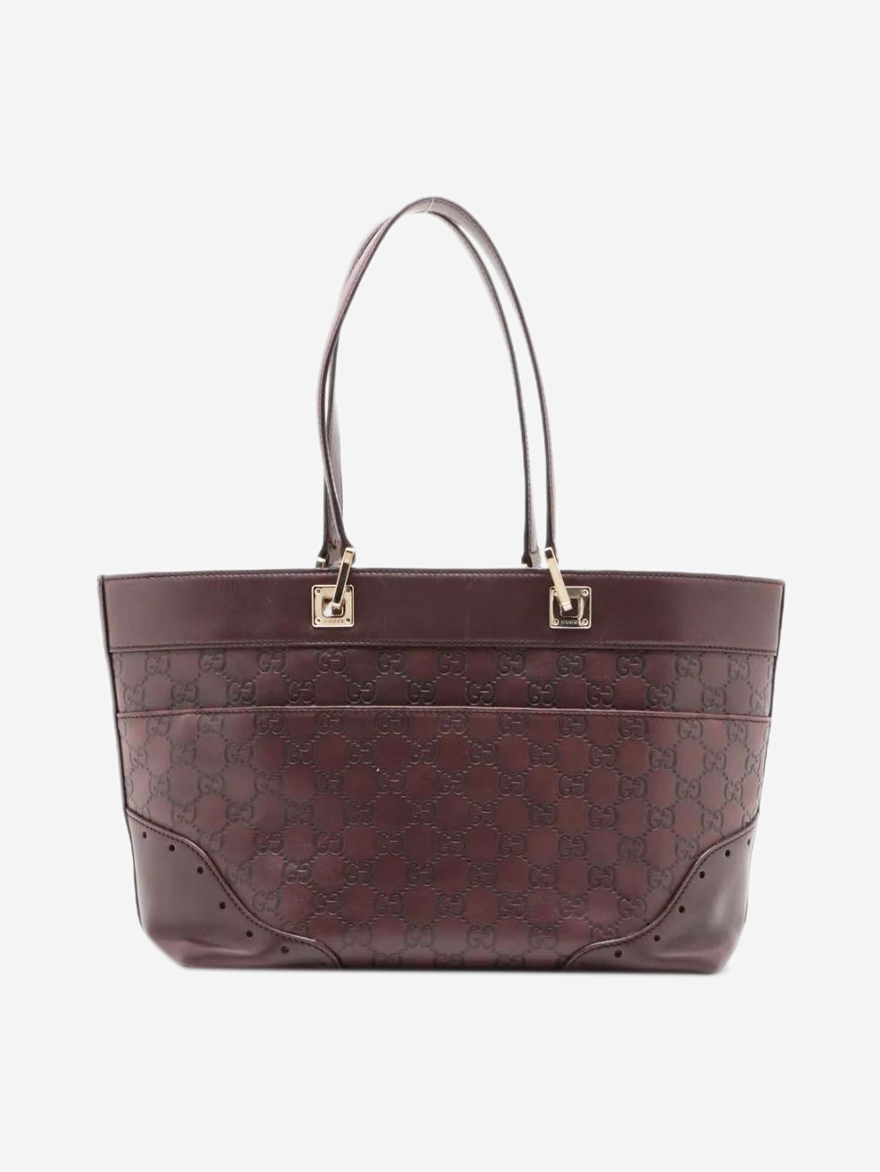 Brown Guccissima leather shoulder bag Shoulder bags Gucci 