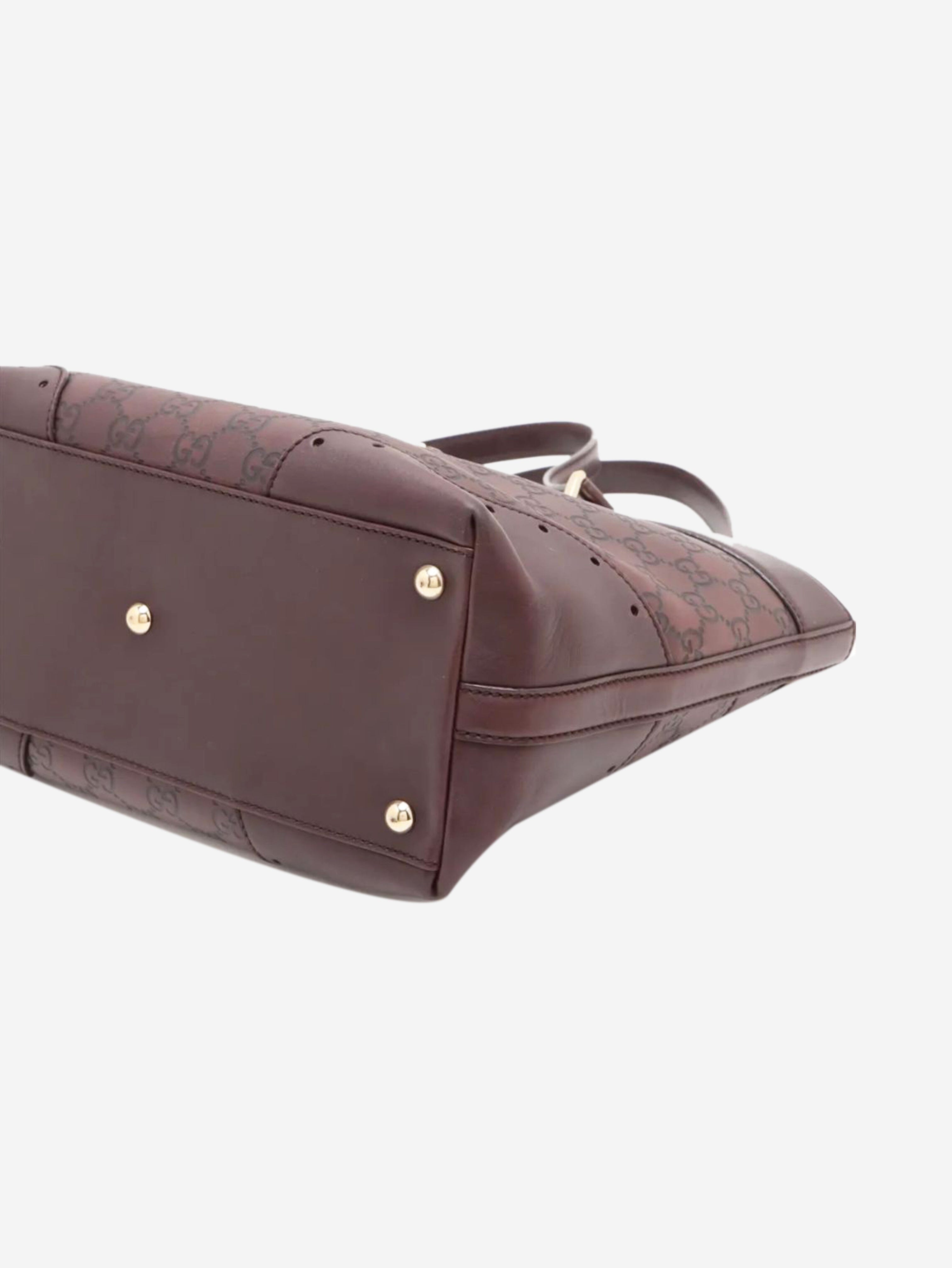 Brown Guccissima leather shoulder bag Shoulder bags Gucci 