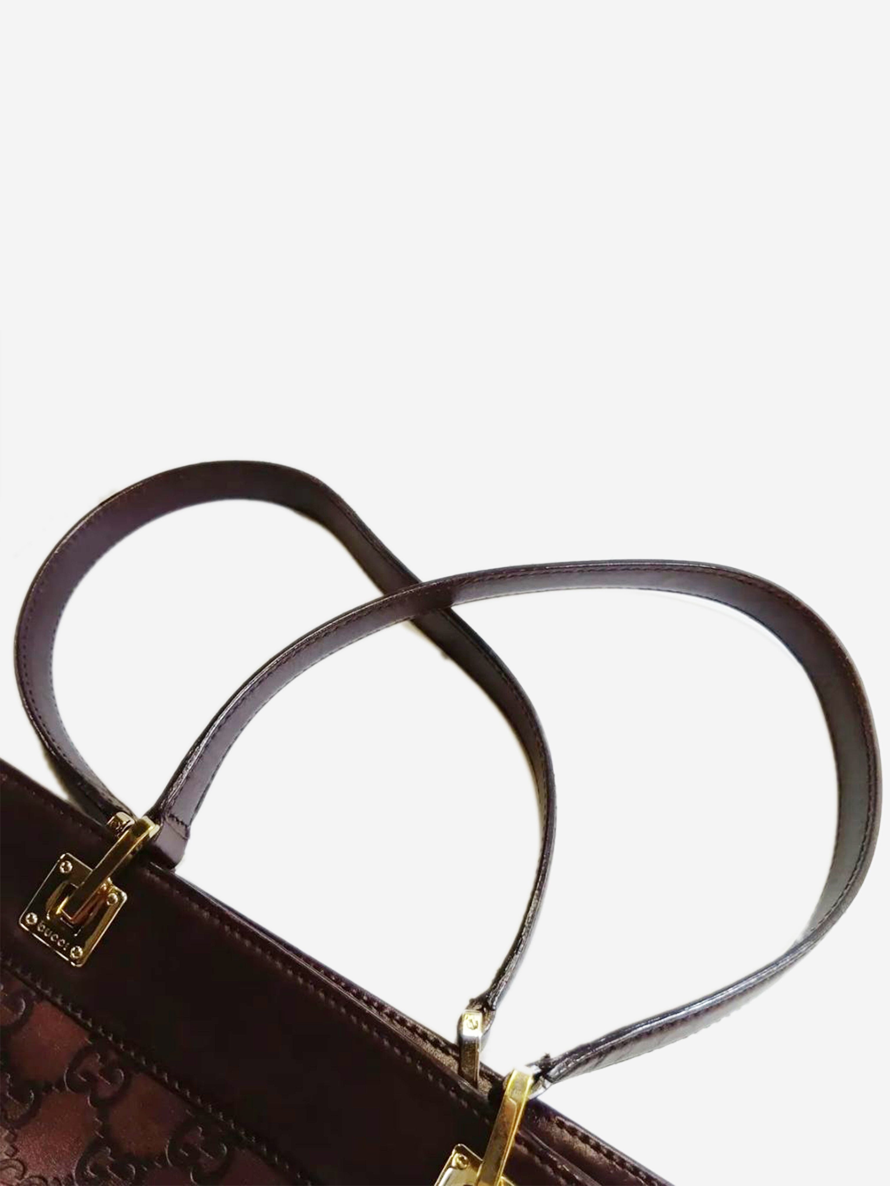 Brown Guccissima leather shoulder bag Shoulder bags Gucci 
