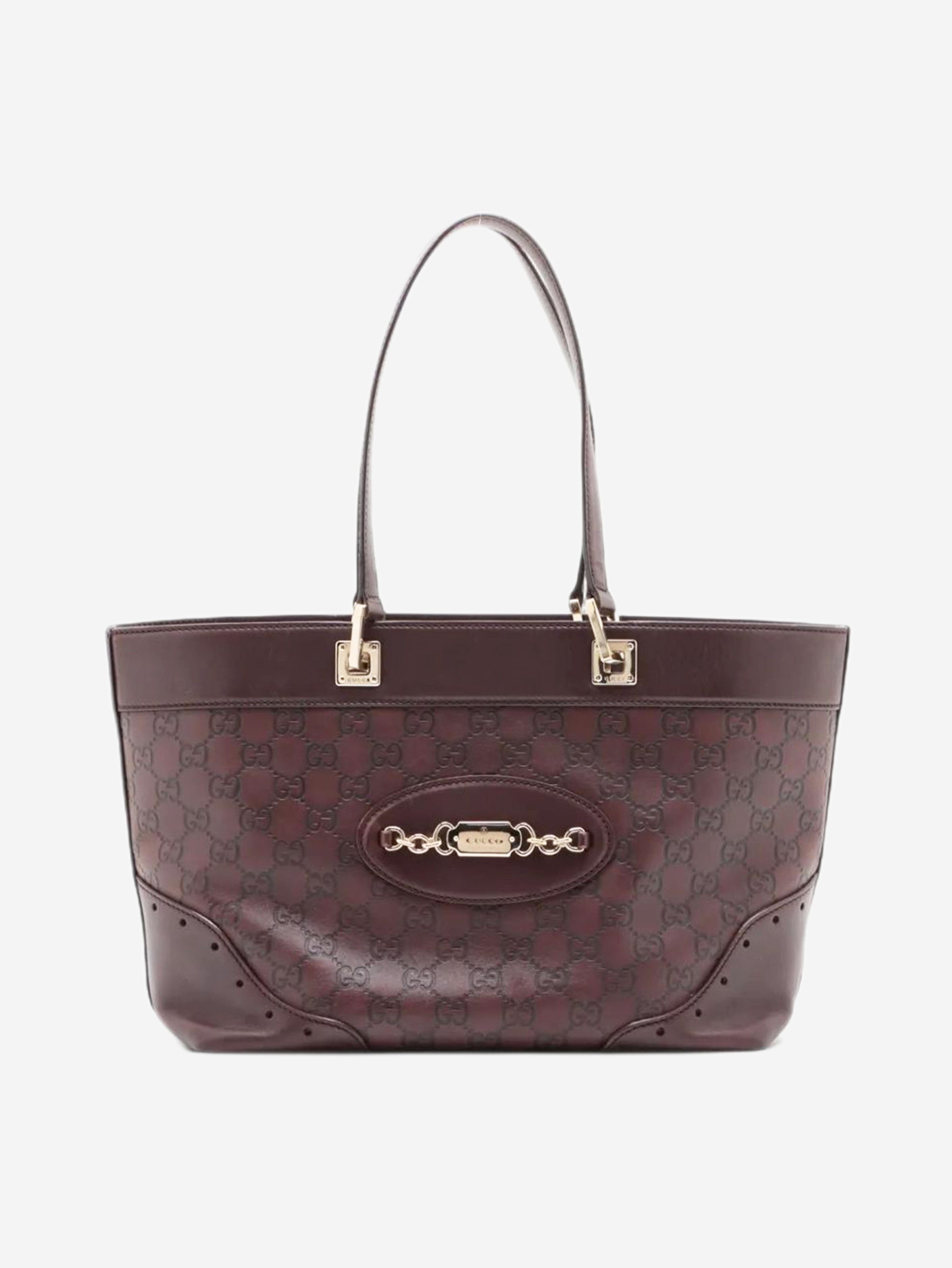 Brown Guccissima leather shoulder bag Shoulder bags Gucci 