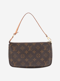 Brown vintage 1999 Monogram Pochette bag Top Handle Bags Louis Vuitton 