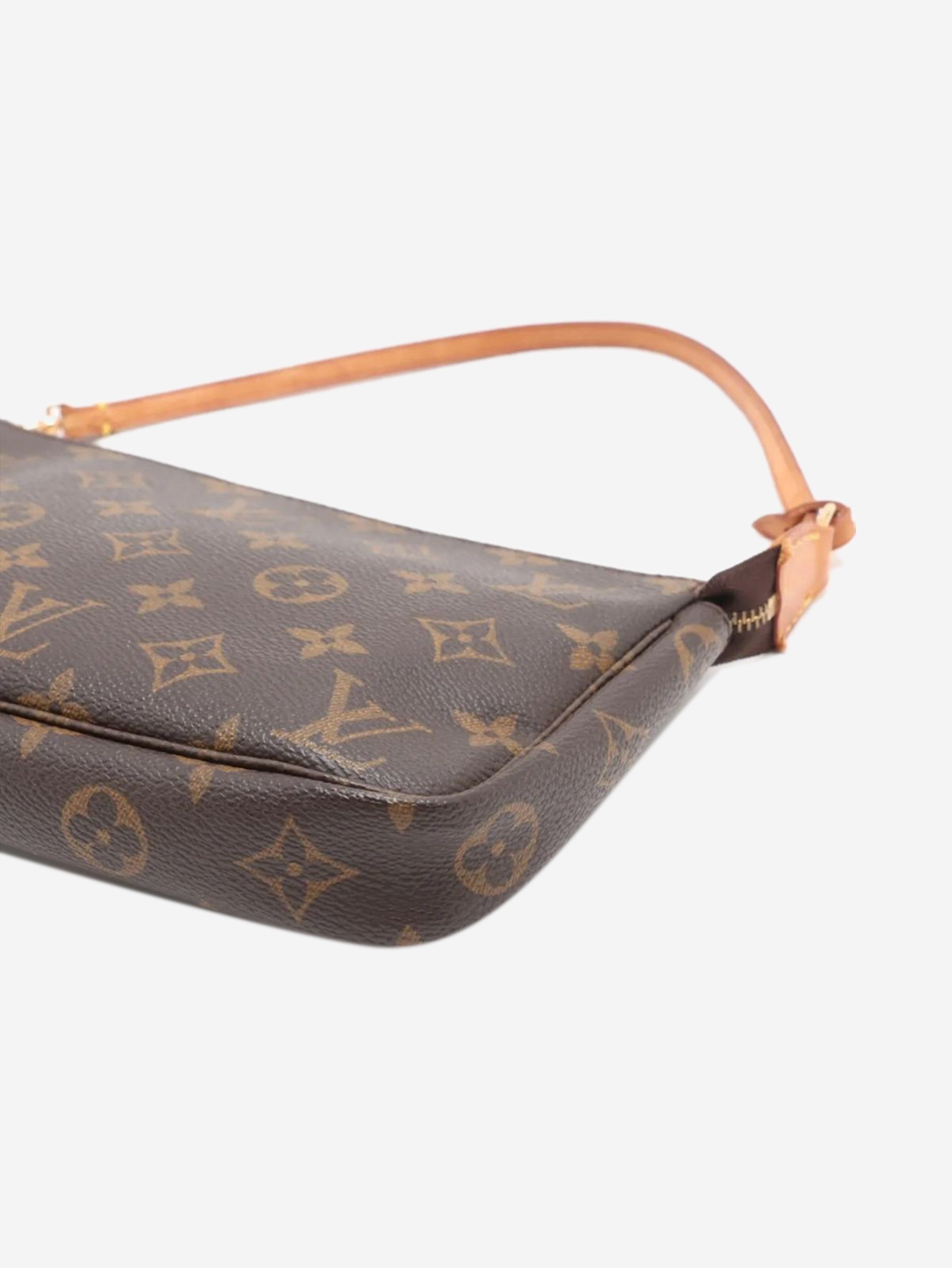 Brown vintage 1999 Monogram Pochette bag Top Handle Bags Louis Vuitton 