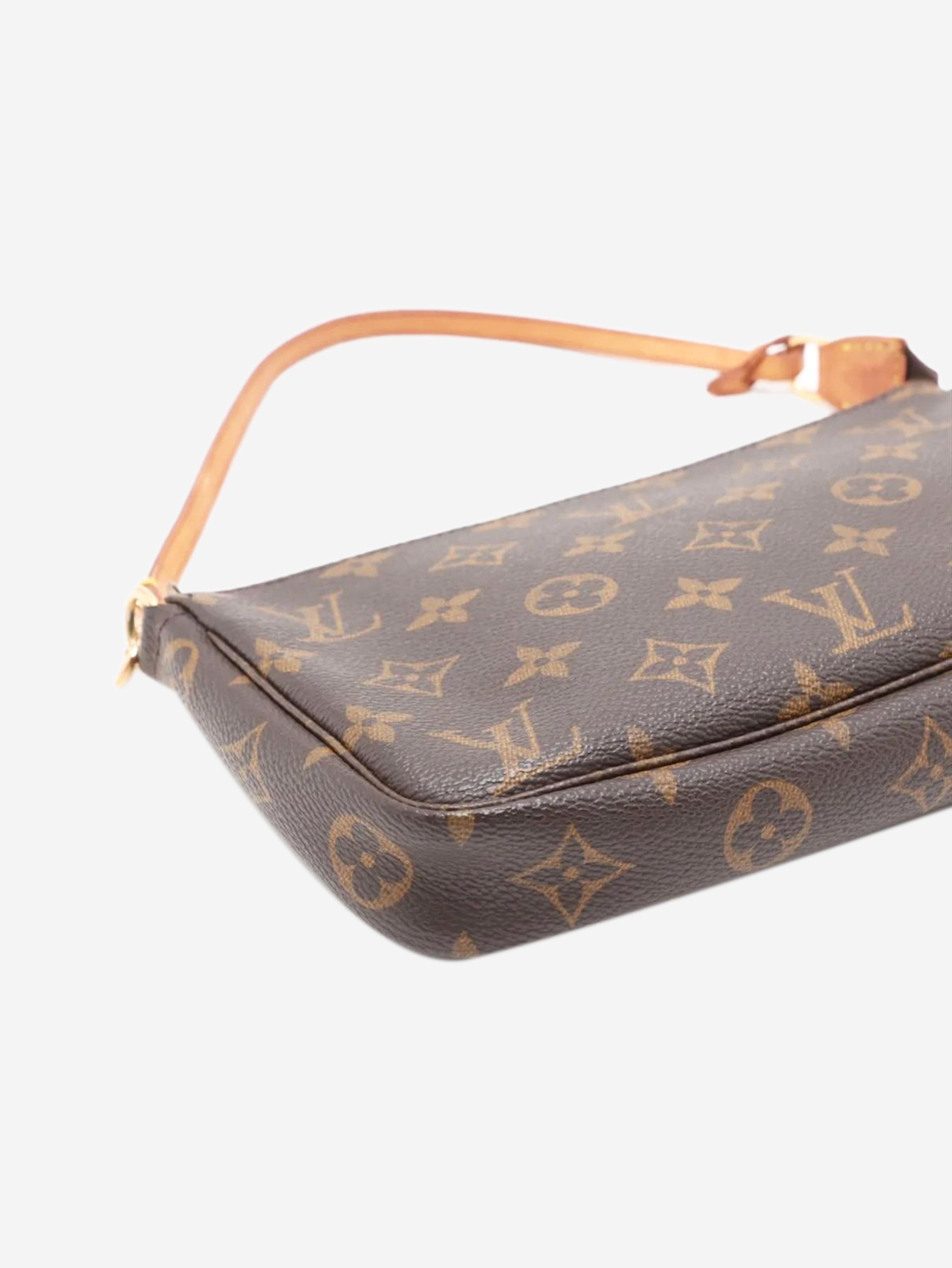 Brown vintage 1999 Monogram Pochette bag Top Handle Bags Louis Vuitton 