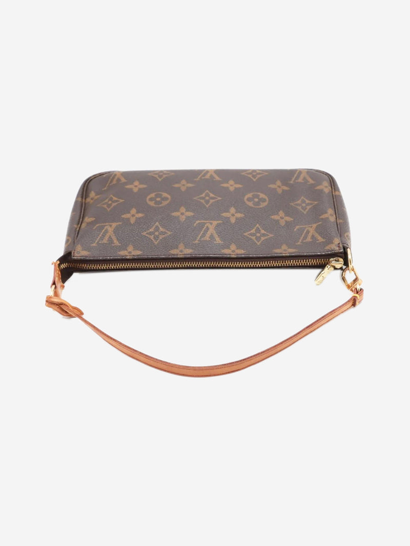 Brown vintage 1999 Monogram Pochette bag Top Handle Bags Louis Vuitton 