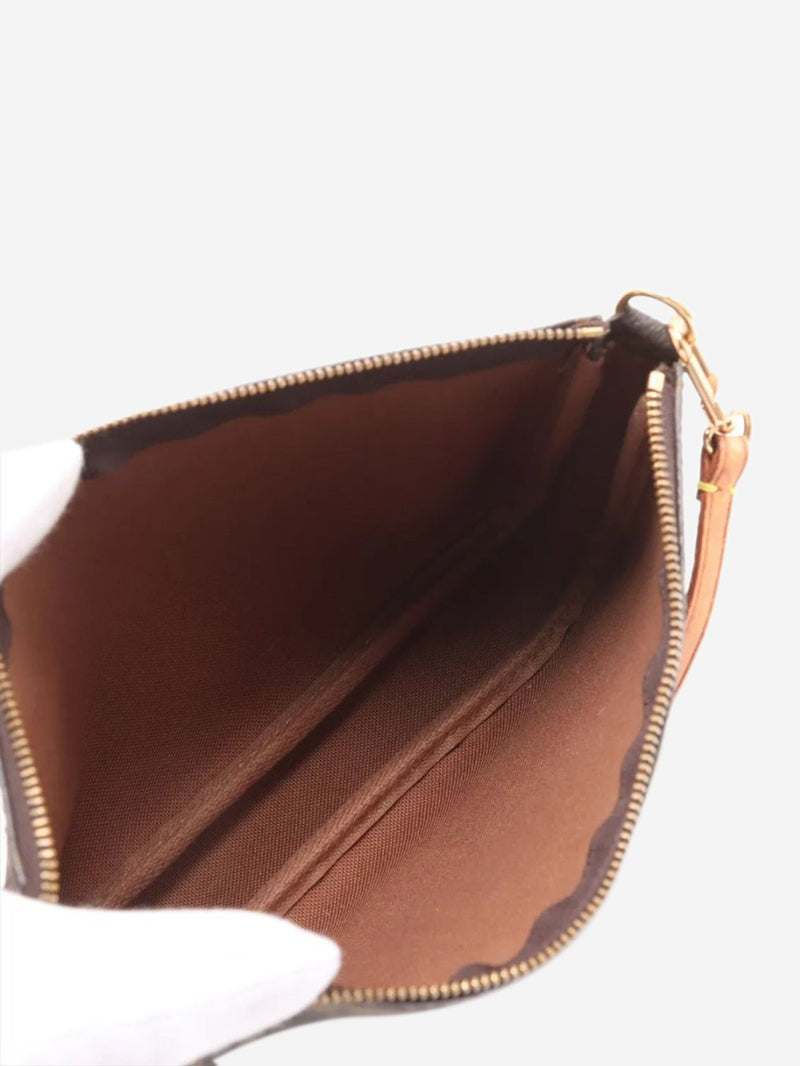 Brown vintage 1999 Monogram Pochette bag Top Handle Bags Louis Vuitton 