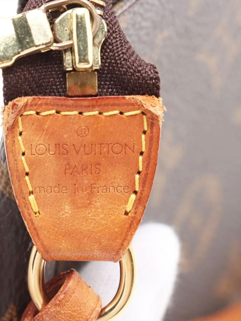 Brown vintage 1999 Monogram Pochette bag Top Handle Bags Louis Vuitton 
