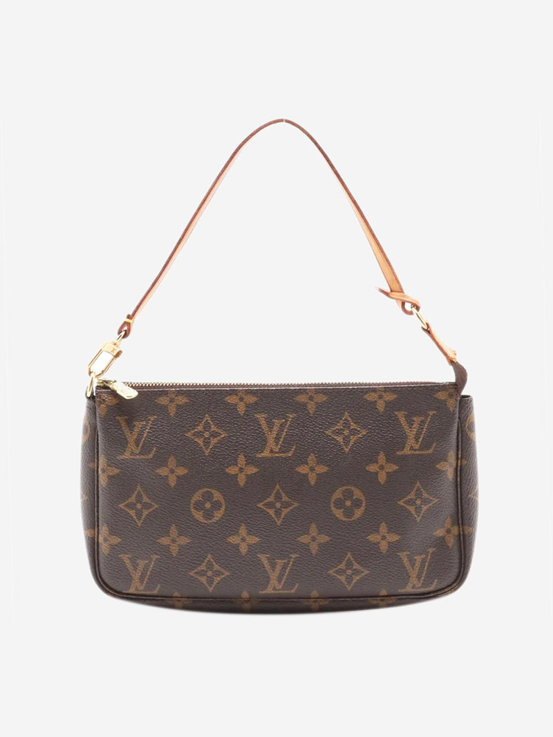 Brown vintage 1999 Monogram Pochette bag Top Handle Bags Louis Vuitton 