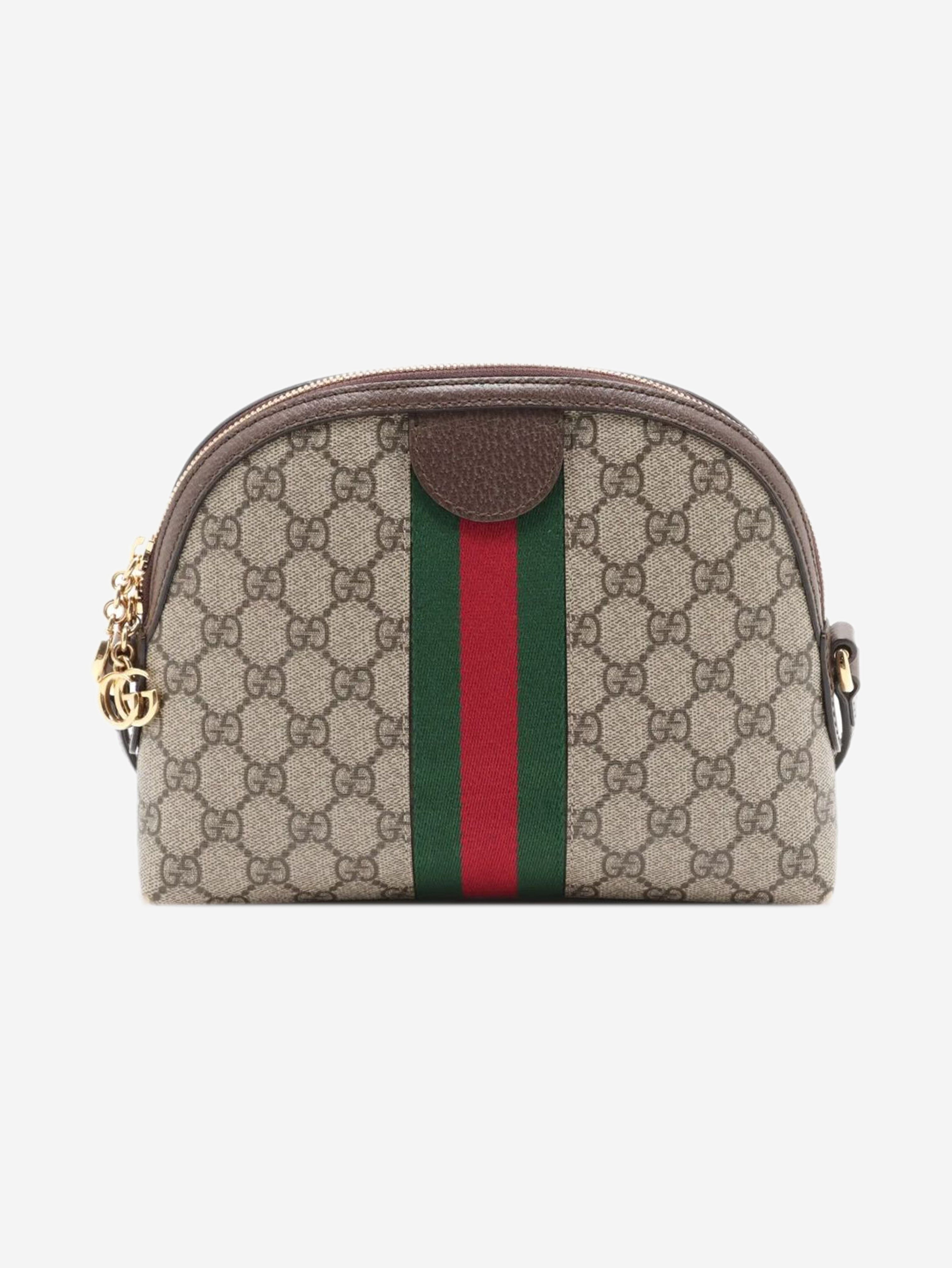 Brown GG Supreme Ophidia shoulder bag Shoulder bags Gucci 