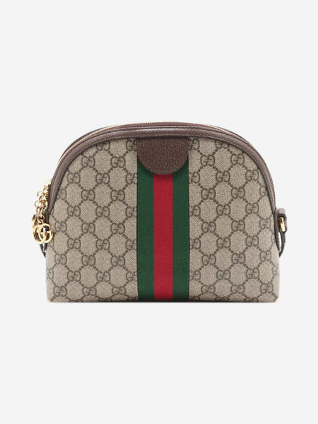 Brown GG Supreme Ophidia shoulder bag alternate image