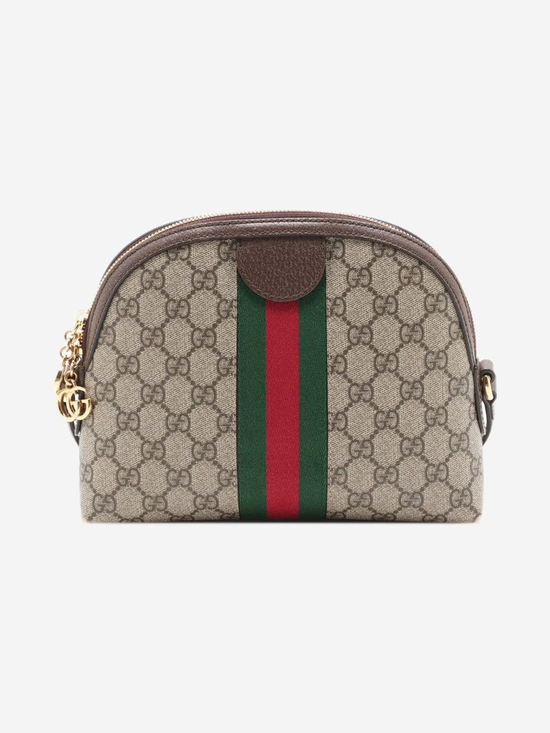 Brown GG Supreme Ophidia shoulder bag Shoulder bags Gucci 
