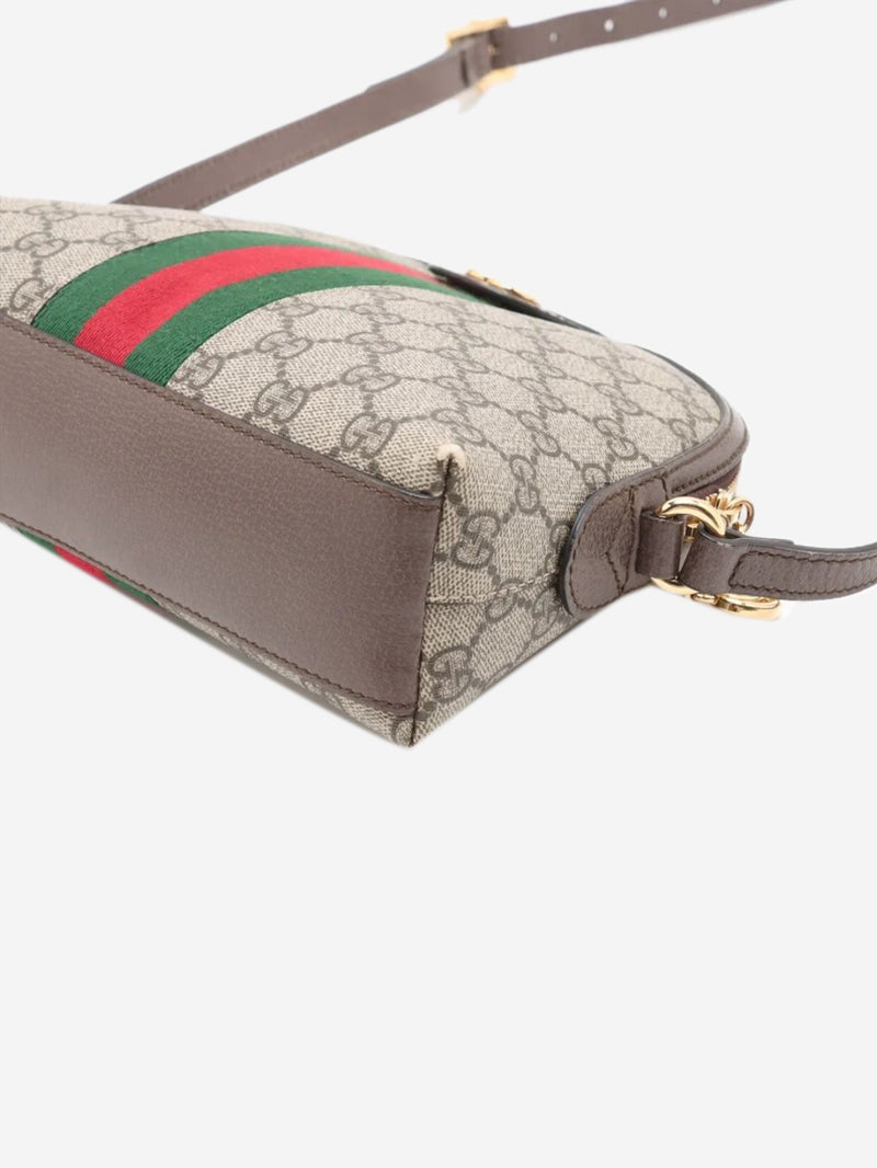 Brown GG Supreme Ophidia shoulder bag Shoulder bags Gucci 