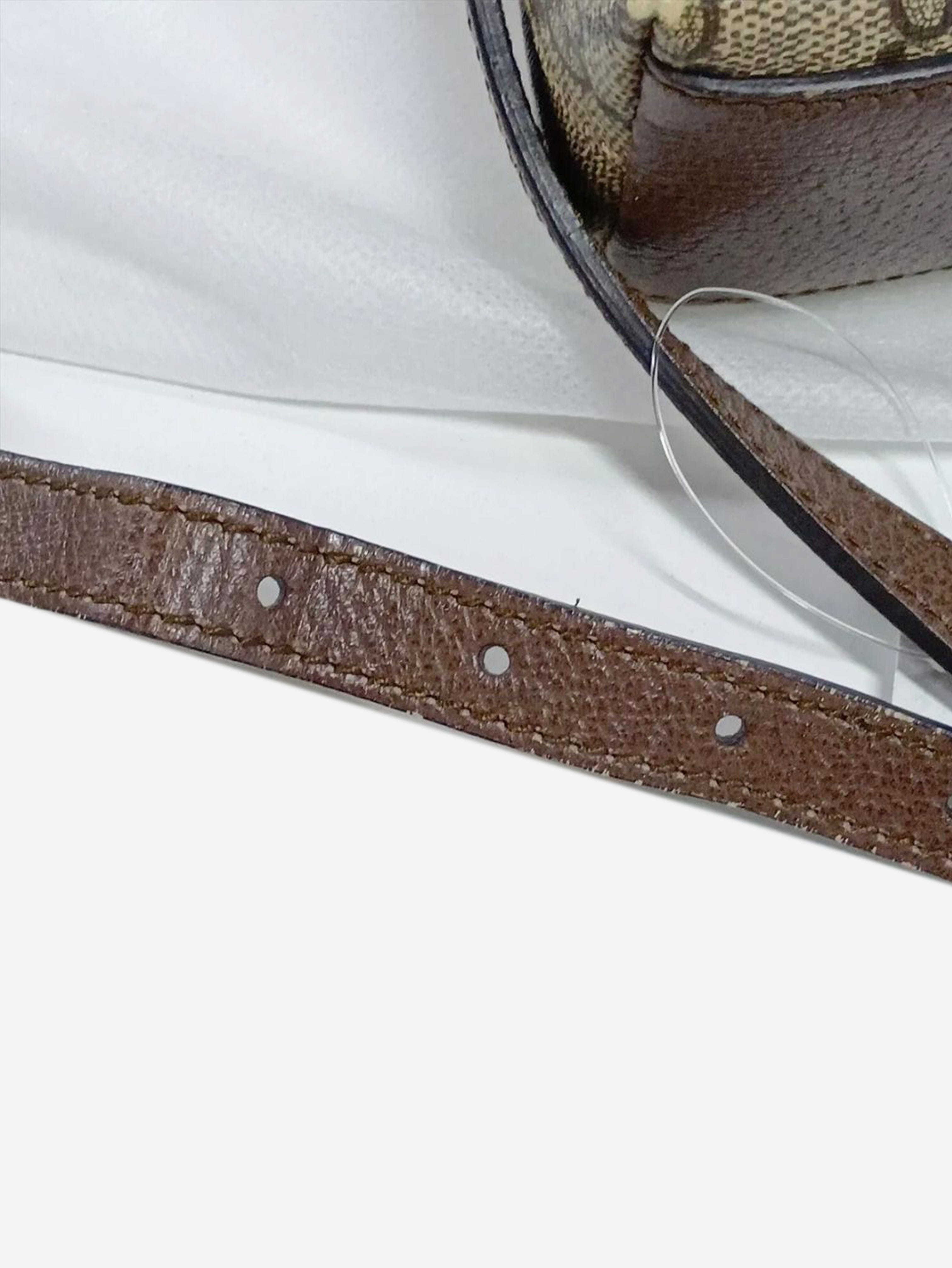 Brown GG Supreme Ophidia shoulder bag Shoulder bags Gucci 