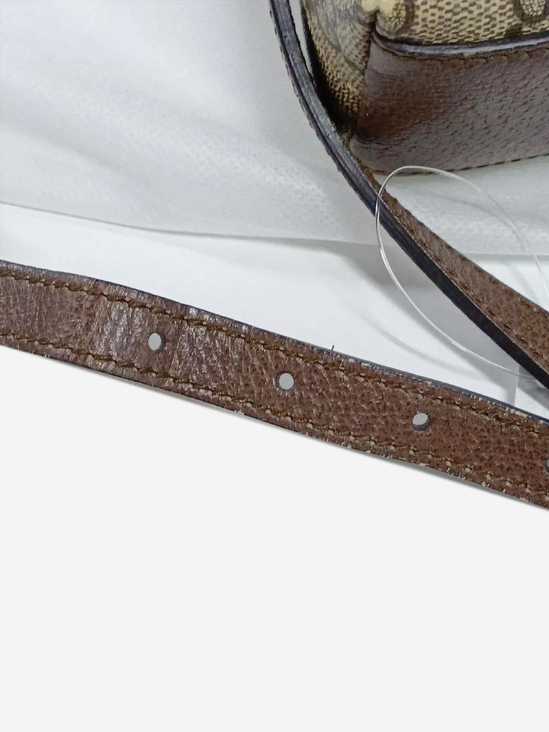 Brown GG Supreme Ophidia shoulder bag Shoulder bags Gucci 