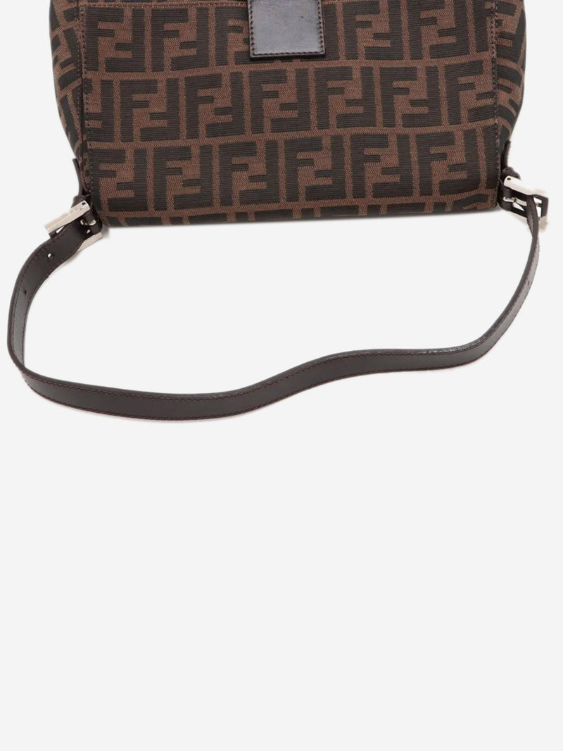 Brown Zucca Mamma Baguette shoulder bag Shoulder bags Fendi 