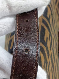 Brown Zucca Mamma Baguette shoulder bag Shoulder bags Fendi 