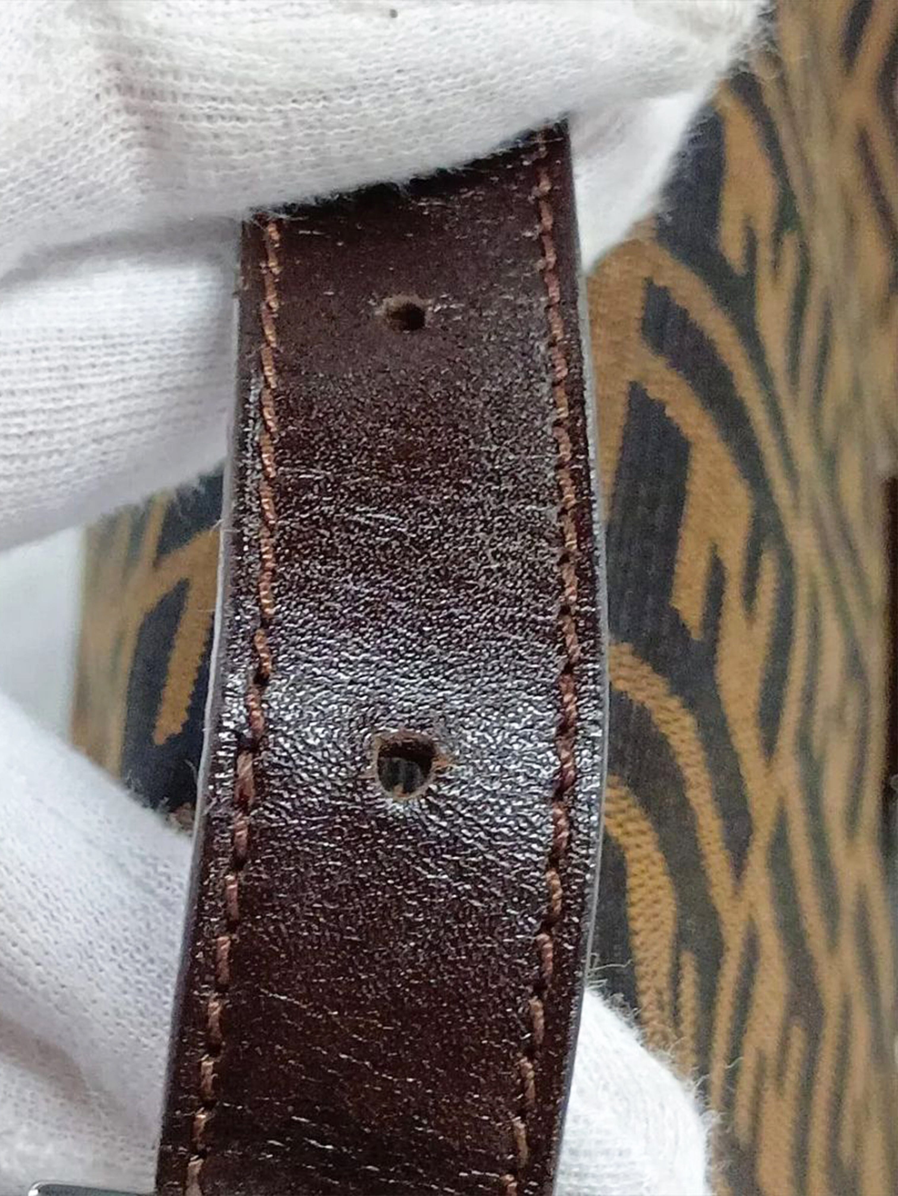 Brown Zucca Mamma Baguette shoulder bag Shoulder bags Fendi 