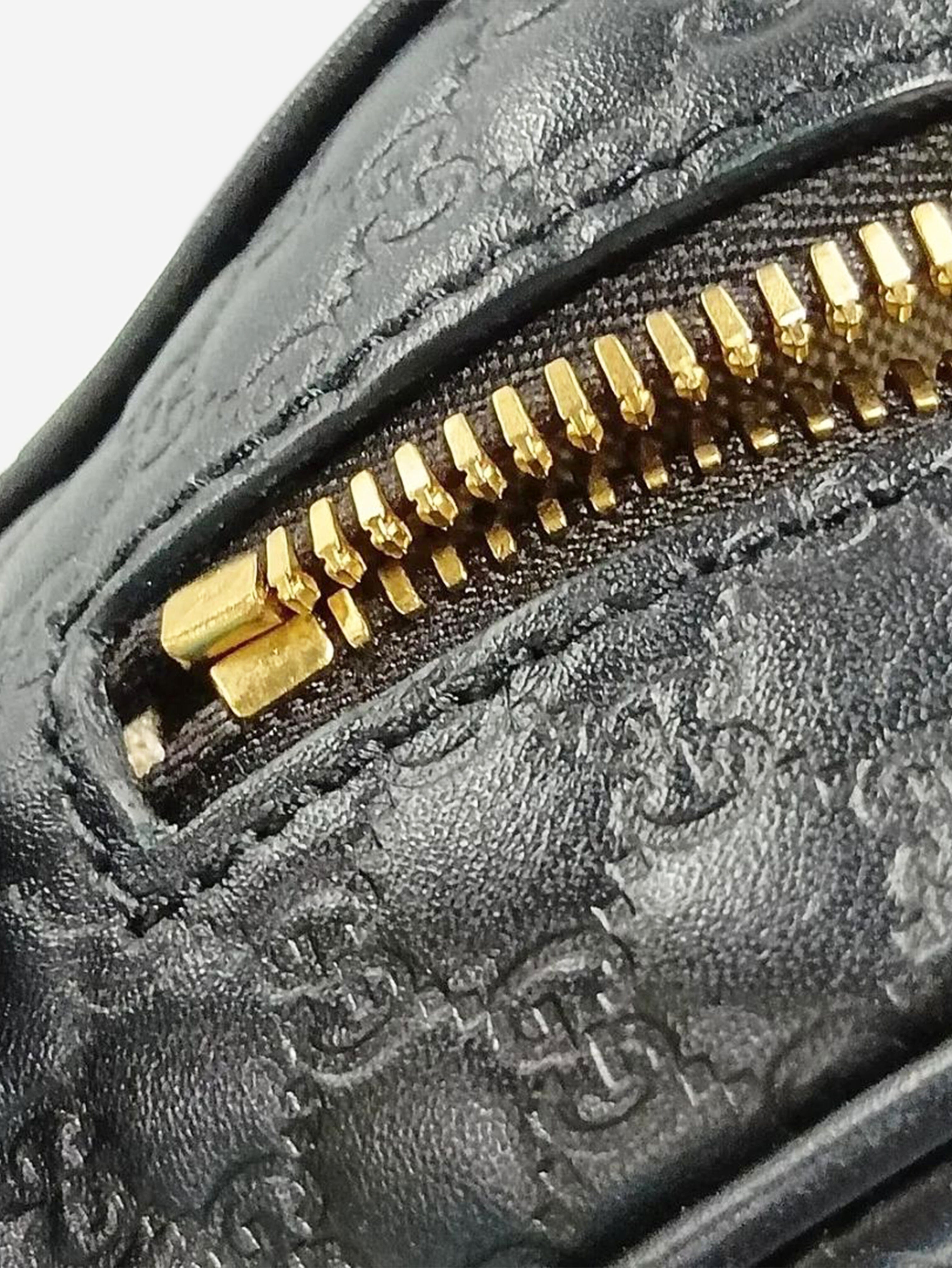 Black Guccissima leather camera bag Cross-body bags Gucci 