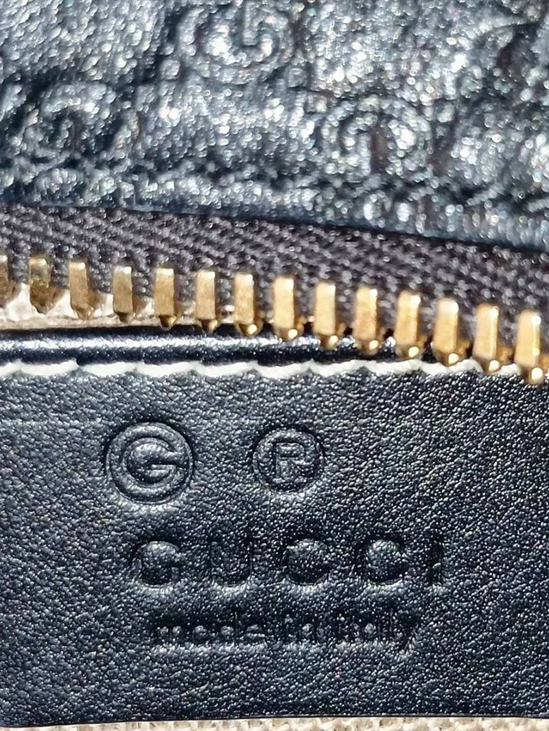 Black Guccissima leather camera bag Cross-body bags Gucci 