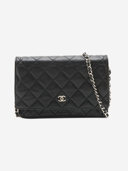 Black 2013 caviar quilted Wallet on Chain product image