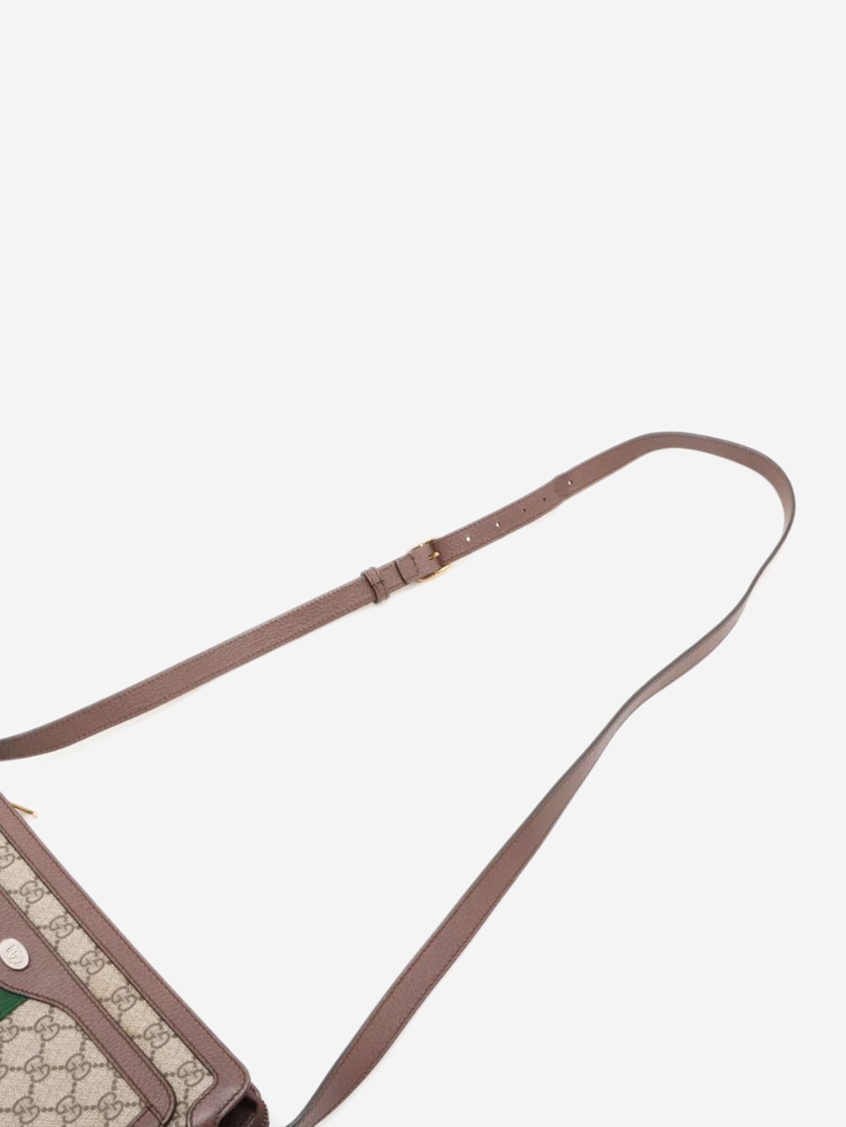 Brown GG Supreme shoulder bag
