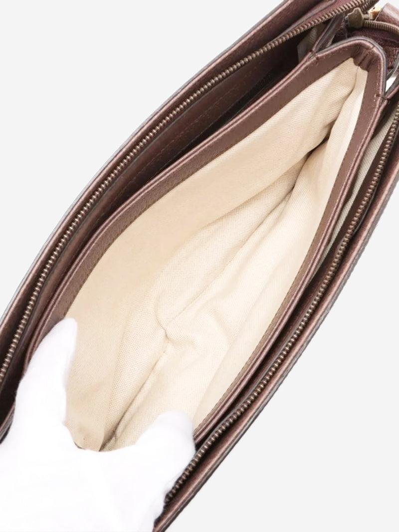 Brown GG Supreme shoulder bag
