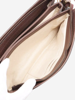 Brown GG Supreme shoulder bag