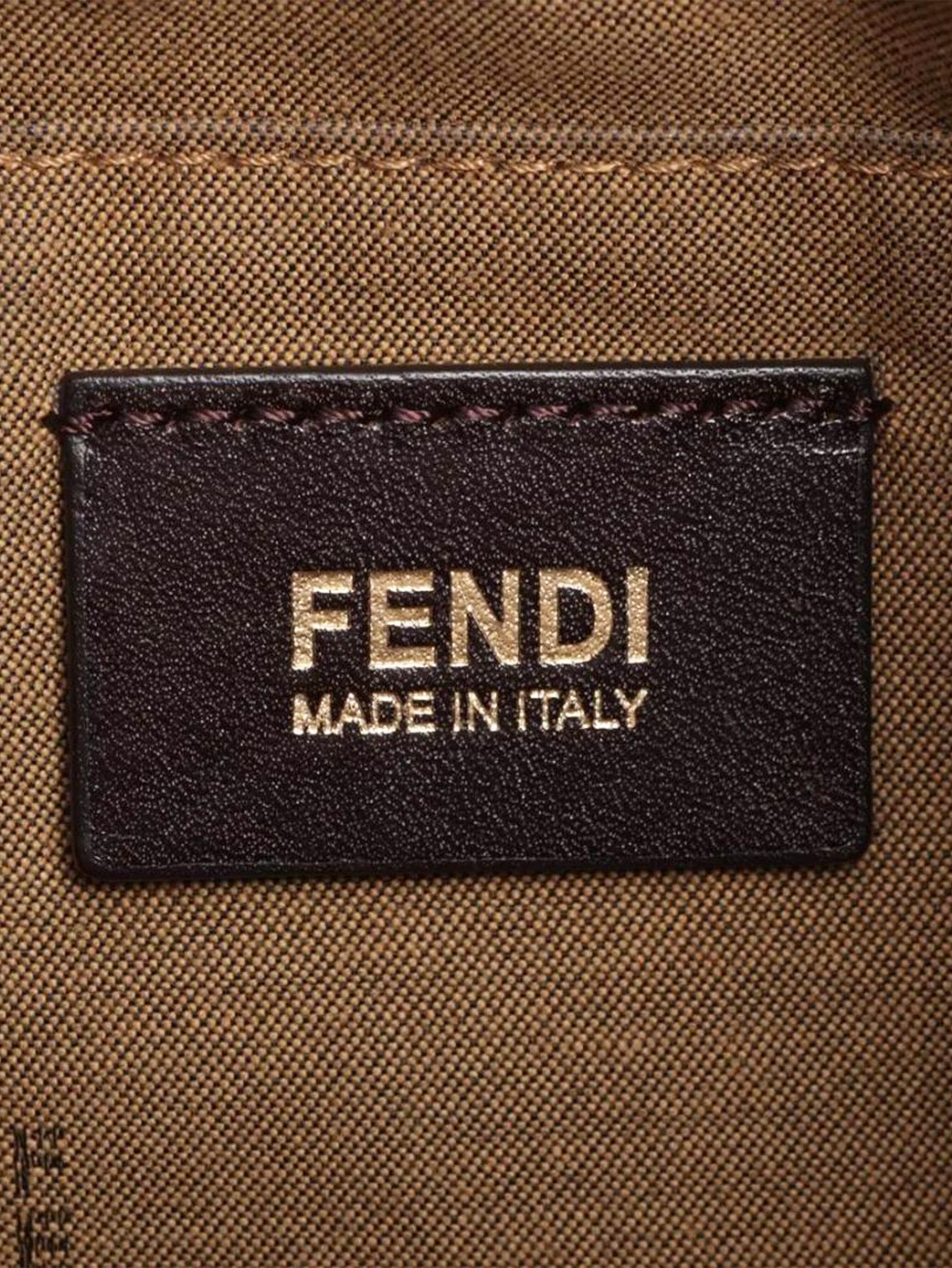 Brown leopard shoulder bag Shoulder bags Fendi 