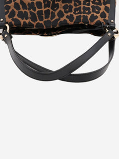 Brown leopard shoulder bag Shoulder bags Fendi 