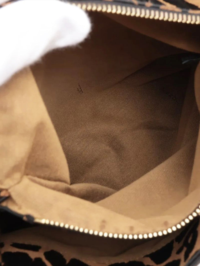 Brown leopard shoulder bag Shoulder bags Fendi 