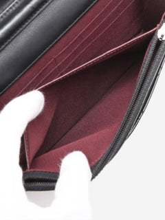 Black 2013 lambskin quilted Wallet on Chain Cross-body Bags Chanel 