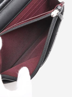 Black 2013 lambskin quilted Wallet on Chain Cross-body Bags Chanel 