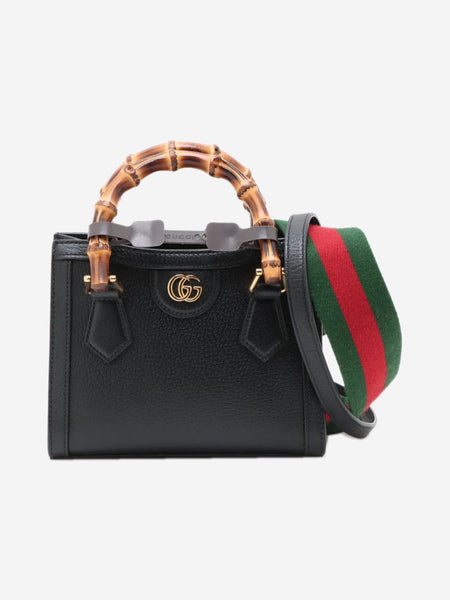Black Bamboo Diana leather 2way bag product image
