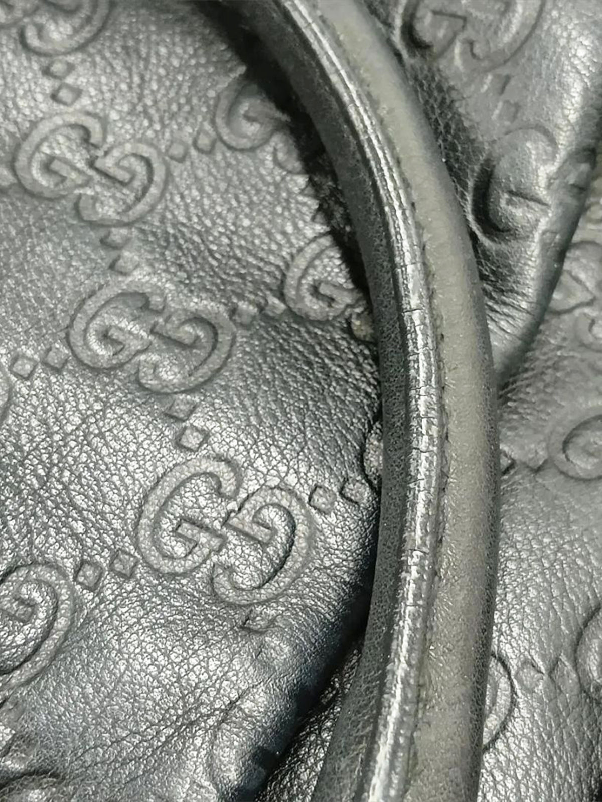 Black Sukey Guccissima bag