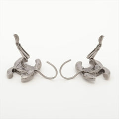 Silver Coco Mark 17B earrings Earrings Chanel 