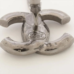 Silver Coco Mark 17B earrings Earrings Chanel 