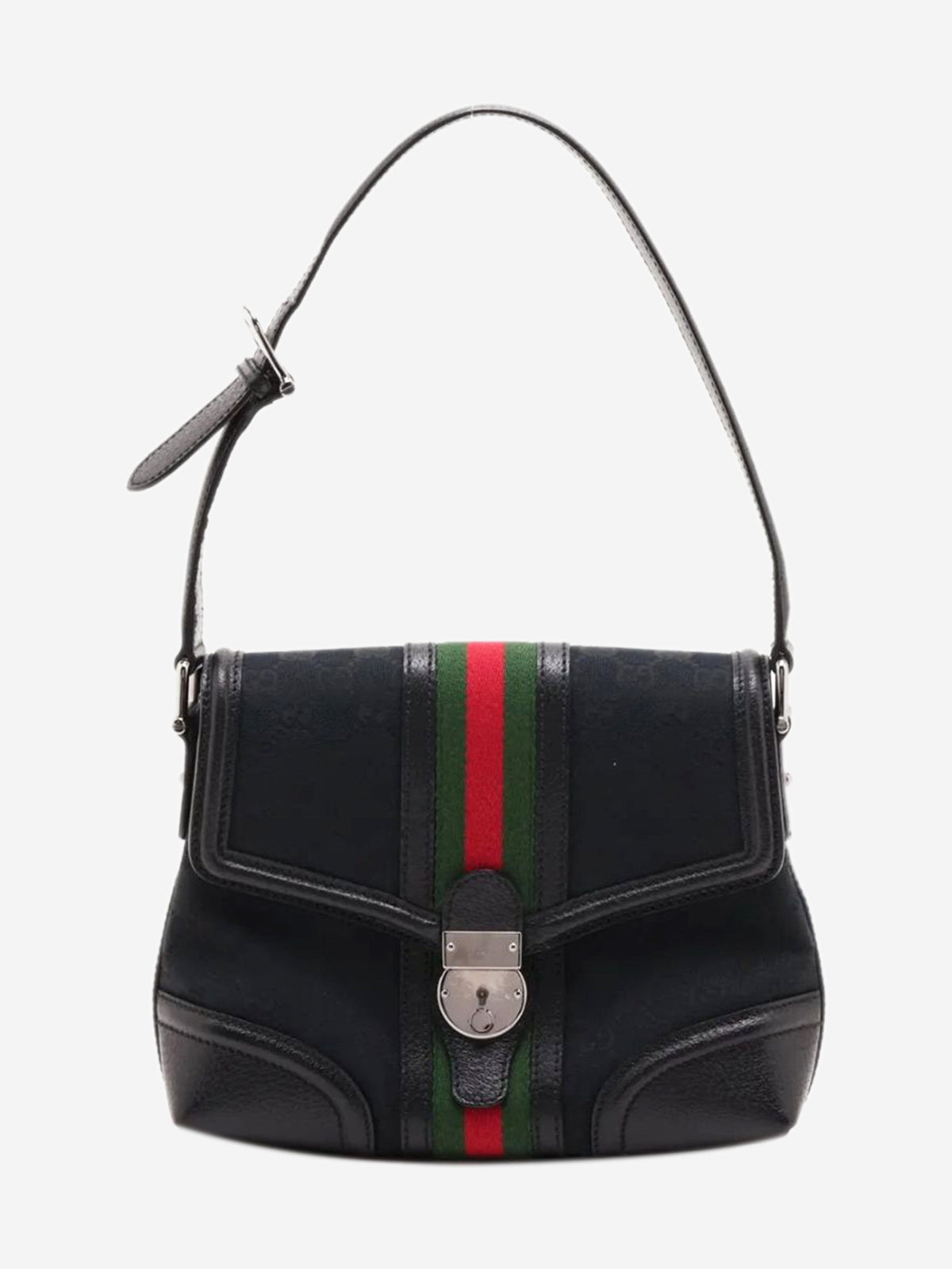 Black GG Supreme Sherry Line shoulder bag Shoulder bags Gucci 