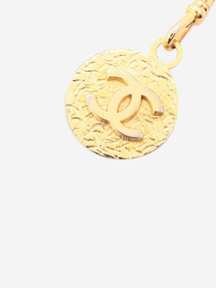 Black and gold Coco Mark 1982 chain belt Belts Chanel 
