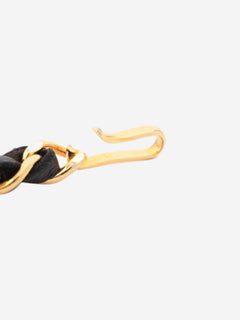 Black and gold Coco Mark 1982 chain belt Belts Chanel 