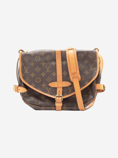 Brown vintage 1992 Monogram Saumur 30 bag Cross-body bags Louis Vuitton 