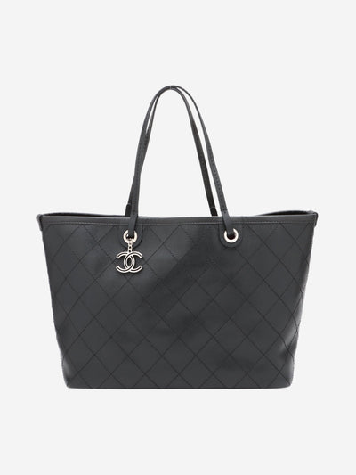 Black 2014 On The Road tote bag Tote Bags Chanel 