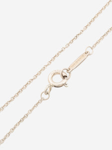 Tiffany & Co. Sterling silver open heart double necklace