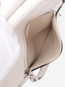 Loewe White small Puzzle bag