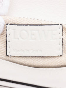 Loewe White small Puzzle bag