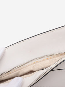 Loewe White small Puzzle bag