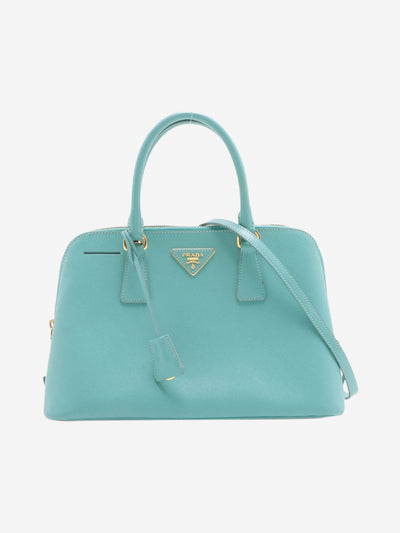 Turquoise Saffiano Lux leather 2way bag Shoulder bags Prada 