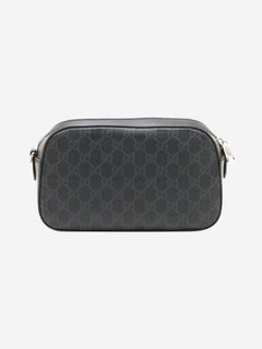 Black GG Supreme PVC Shoulder Bag Shoulder bags Gucci 