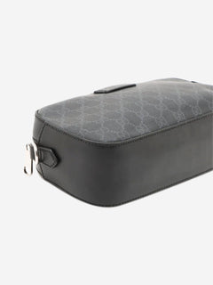 Black GG Supreme PVC Shoulder Bag Shoulder bags Gucci 