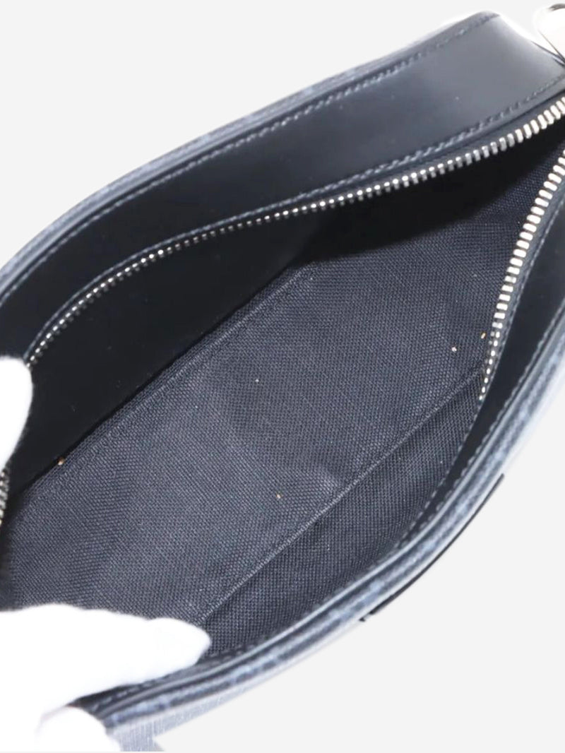 Black GG Supreme PVC Shoulder Bag Shoulder bags Gucci 